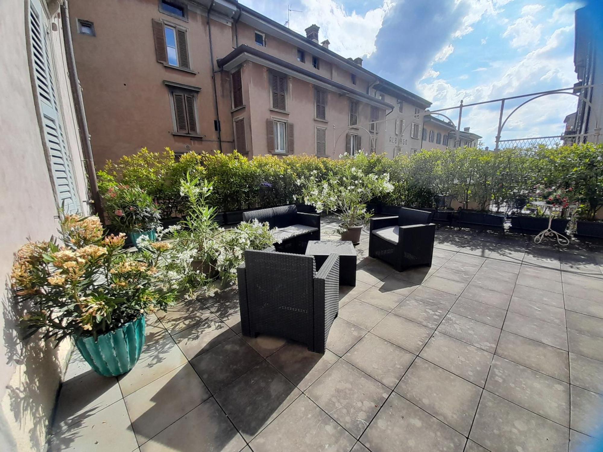 Bed and Breakfast Le 5 Vie Bérgamo Exterior foto